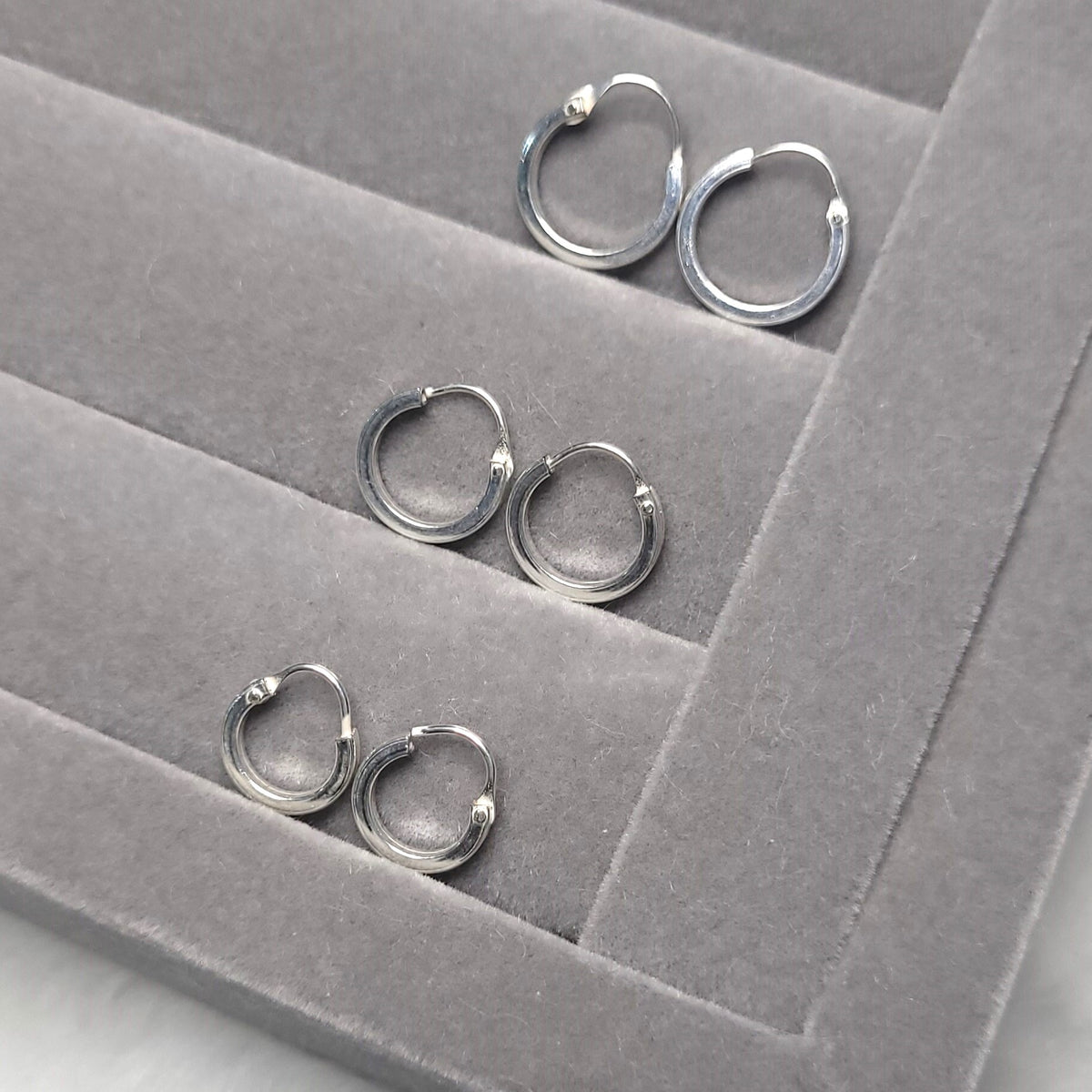 Trio argola click redonda P/M/G