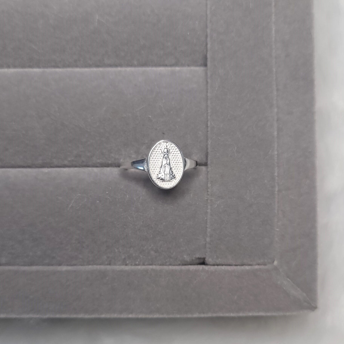 Anel Nossa Senhora Aparecida Oval