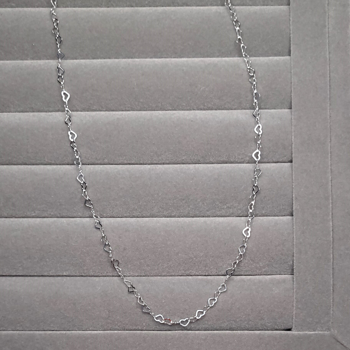 Corrente corações entrelaçados 45CM