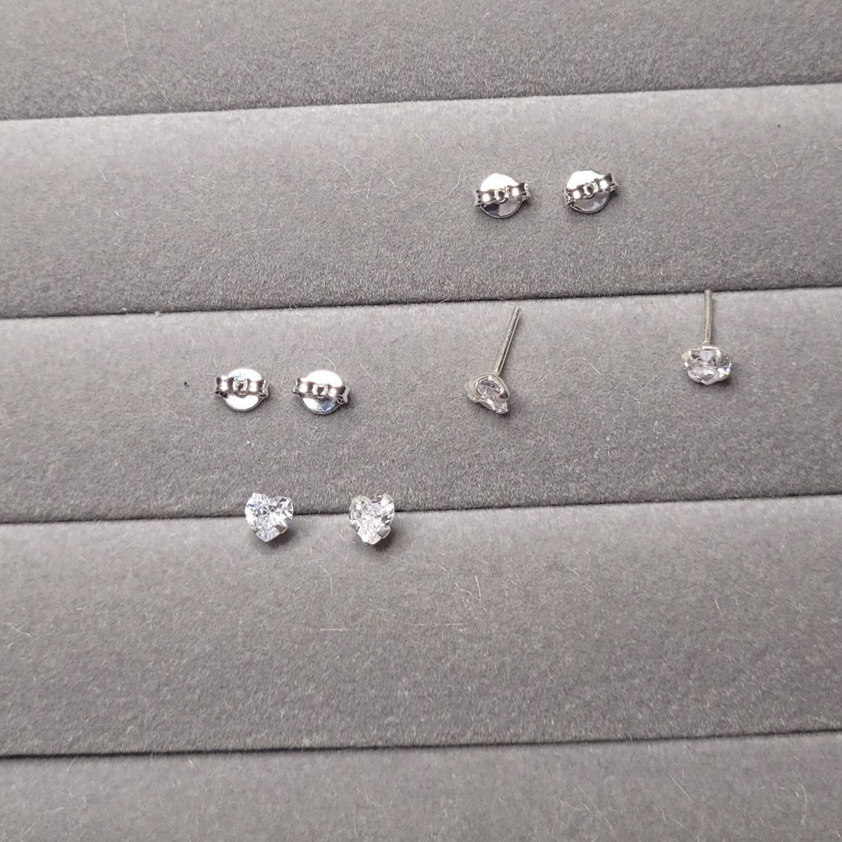 Coração zircônia cristal 6mm