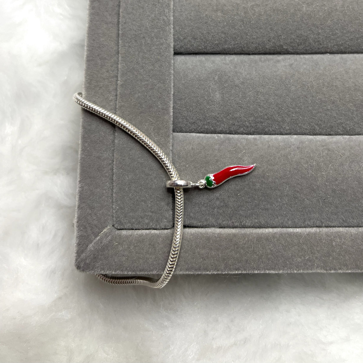 Berloque Silver Pepper