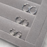 Trio argola click redonda P/M/G