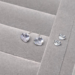Coração zircônia cristal 8mm