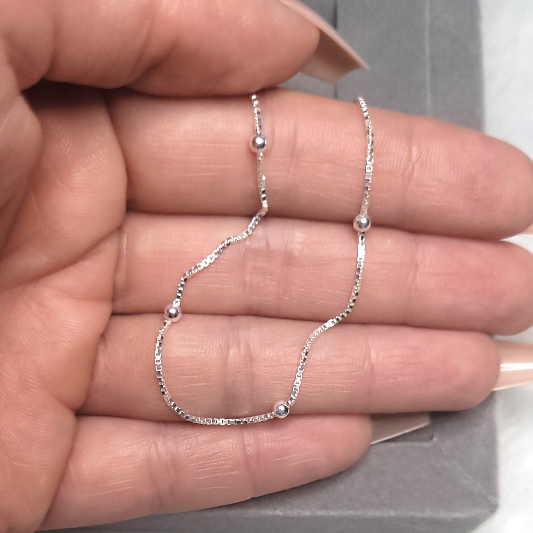 Pulseira veneziana bolas 2,5mm