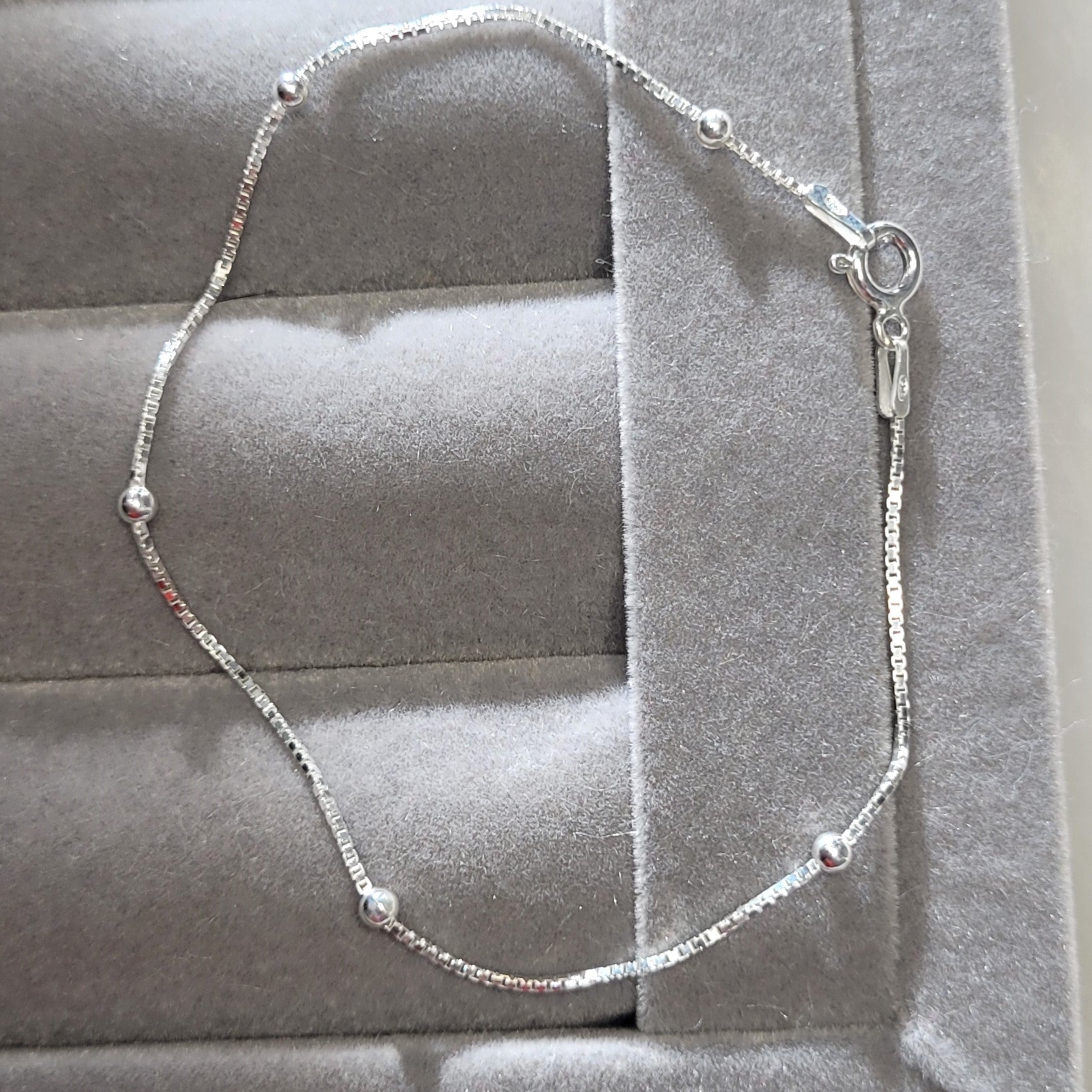 Pulseira veneziana bolas 2,5mm