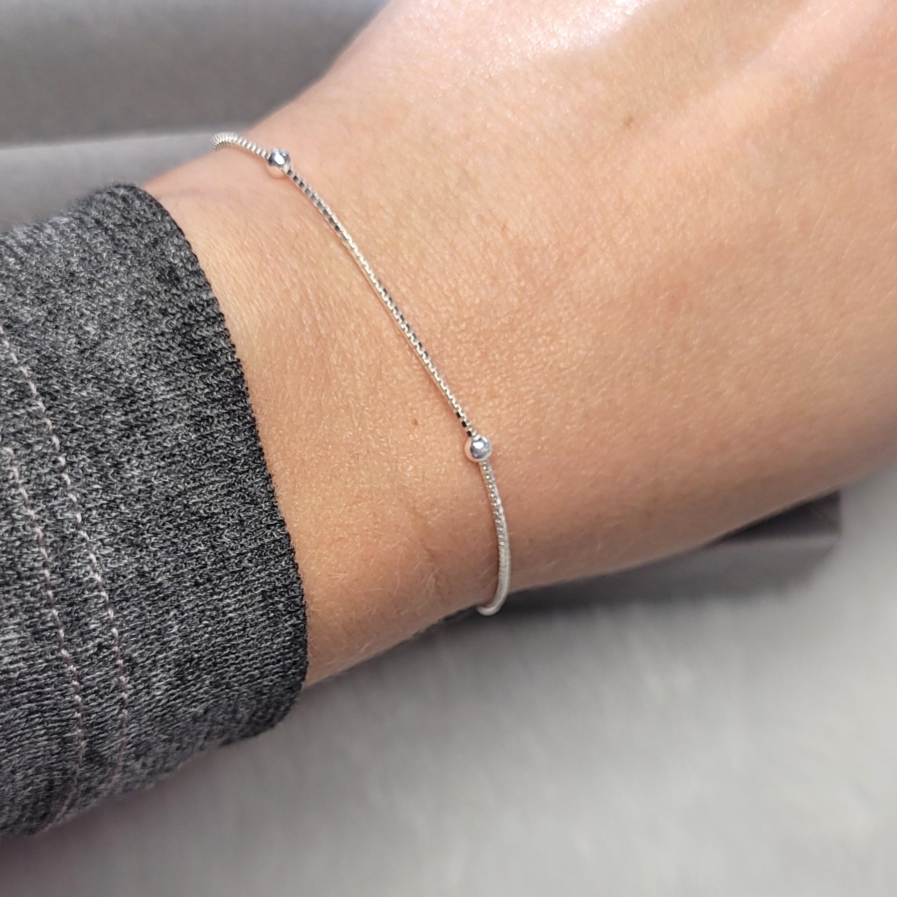 Pulseira veneziana bolas 2,5mm