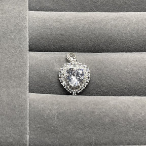 Pingente  Coração de Luz Cravejado