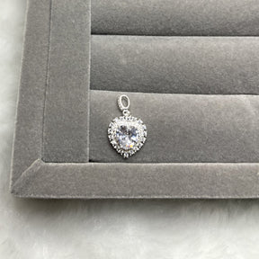 Pingente  Coração de Luz Cravejado