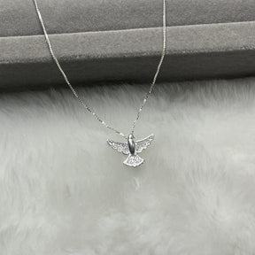 Colar choker 40cm Pomba Sagrada