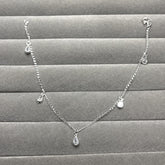 Tornozeleira pingente gotas